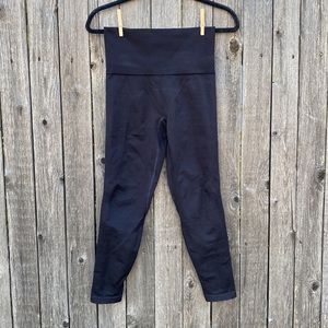 LNDR Nylon Navy Seamless 7/8 Heavyweight Leggings Size M/L